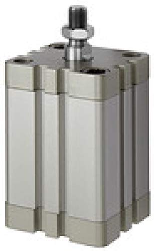 Kompaktzylinder, ISO 21287, doppeltwirkend, AG, Magnet, Kolben-Ø 20, Hub 35, M5, Arbeitsdruck max. 10 bar, Temp. -20 °C bis 70 °C von Riegler