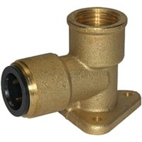 [NEUWERTIG] B-Ware Riegler Wandwinkel Anschlussstück 79mm Messing Speedfit 3/4 Bsp Rohr 22 Mm von RIEGLER