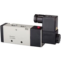 [NEUWERTIG] B-Ware Riegler Wegeventil Ventil Pneumatik 5 2 Monostabil G 1 2 230 V 50 Hz Aluminium von RIEGLER