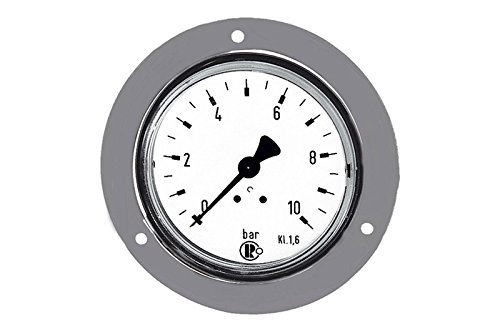 RIEGLER 101875-306/63 Standardmano., Frontring verchr., G 1/4 hinten, 0-10,0 bar, Ø 63, 1Stk RIEGLER 101875-306/63 Standardmano., Frontring verchr., G 1/4 hinten, 0-10,0 bar, Ø 63, 1Stk von Riegler