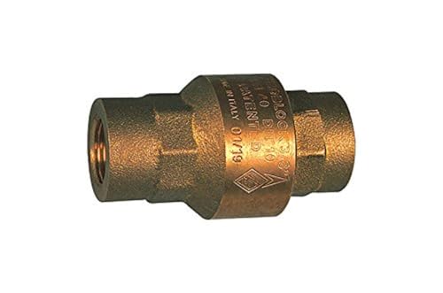 RIEGLER 103869-227.32 Rückschlagventil, voller Durchgang, Messing, Rp 1/2, 20-50 mbar, 1Stk RIEGLER 103869-227.32 Rückschlagventil, voller Durchgang, Messing, Rp 1/2, 20-50 mbar, 1Stk von Riegler