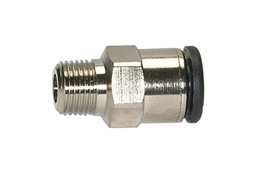 RIEGLER 108591-744.038-10 Gerade Steckverschraubung »click-clock«, R 3/8 a., Schlauch-Ø 10, 1Stk von Riegler