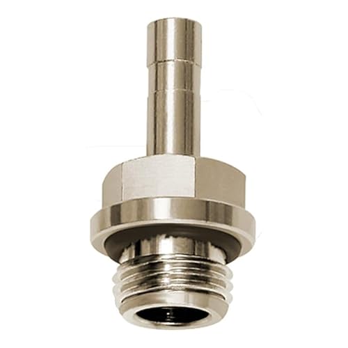 RIEGLER 108701-768.005-5 Gewinde-Stecknippel »click-clock«, M5 a., Schlauch-Ø 5, 1Stk von Riegler