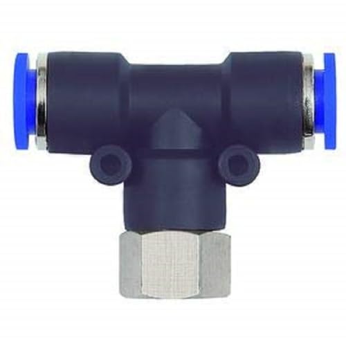RIEGLER 109517-148.014-10 T-Steckverschraubung »Blaue Serie«, drehbar, G 1/4 innen, Ø 10 mm, 1Stk RIEGLER 109517-148.014-10 T-Steckverschraubung »Blaue Serie«, drehbar, G 1/4 innen, Ø 10 mm, 1Stk von Riegler
