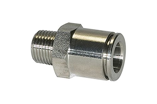 RIEGLER 110375-45.014-10 ES Gerade Steckverschraubung R 1/4 a, Schl.-Ø10, 15bar, ES 1.4404, 1Stk RIEGLER 110375-45.014-10 ES Gerade Steckverschraubung R 1/4 a, Schl.-Ø10, 15bar, ES 1.4404, 1Stk von Riegler