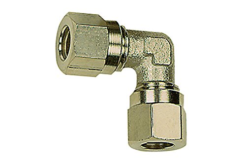 RIEGLER 112000-N 77 Winkel-Verschraubung, Rohr-Außen-Ø 12 mm, SW 15, SW1 22, MS vern., 1Stk RIEGLER 112000-N 77 Winkel-Verschraubung, Rohr-Außen-Ø 12 mm, SW 15, SW1 22, MS vern., 1Stk von Riegler