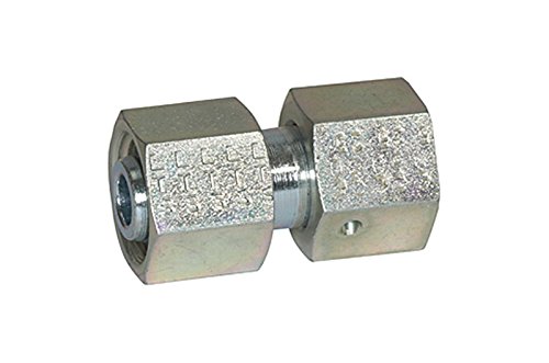 RIEGLER 112087-V 536 Einstellbare gerade Verschraubung, Rohr-Außen-Ø 18, Stahl verz., 1Stk von Riegler