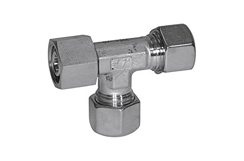 RIEGLER 112327-ES 523 Einstellbare L-Verschraubung, Dichtkegel, M16x1,5 i., ES 1.4571, 1Stk von Riegler