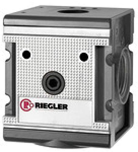 RIEGLER 133131-T 44 Verteiler »multifix«, breite Ausführung, BG 4, G 3/4, 4 Abgänge, 1Stk von Riegler