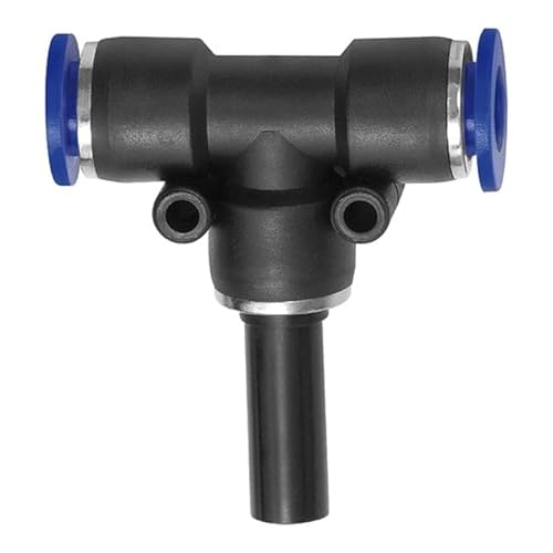 RIEGLER 135787-293.1210-K T-Steckverbindung, Stecknippel 12 mm »Blaue Serie«, Schlauch-Ø 10, 1Stk von Riegler