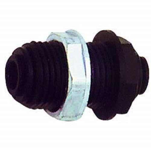 RIEGLER 135974-71.012-10 Schottverschraubung POM, G 1/2, für Schlauch-Außen-Ø 10 mm, 1Stk von Riegler