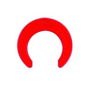 RIEGLER 135999-91.004 Sicherungsring »speedfit« für Rohr Außen-ø 4 mm, rot, POM, 1Stk von Riegler