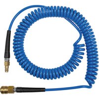 Riegler Spiralschlauch-Standardkupplung-Set, PU, Schlauch-Ã¸ 10x6,5, 7,5 m von RIEGLER