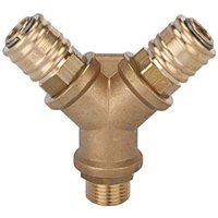 Y-Verteiler mit 2 Kupplungen 1/2 Zoll - Riegler Y-Verteiler mit 2 Kupplungen 1/2 Zoll - Riegler von RIEGLER