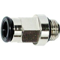Riegler Gerade Einschraubverschr. »value line«, G 1/4 a., MS v. Ã˜6mm von RIEGLER