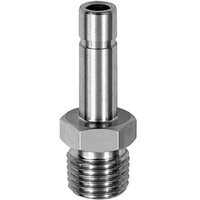 Riegler Gewinde-Stecknippel, R 1/4 a. , Stecknippel 10 mm, ES 1.4404 von RIEGLER