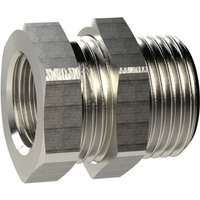 Riegler Schottverschraubung, G 1/2 a., G 3/8 i., Messing vernickelt Riegler Schottverschraubung, G 1/2 a., G 3/8 i., Messing vernickelt von RIEGLER