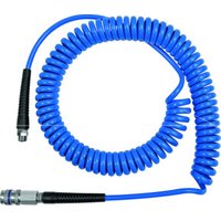 Riegler Spiralschlauch-Stahlkupplung-Set, PU, Schlauch-Ã¸ 8x5, 3,0 m, SP8300PUSSK von RIEGLER