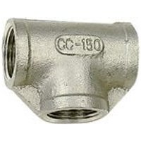 T-Verteiler, 3 x innen, Rp 1, Edelstahl 1.4408 - Riegler von RIEGLER