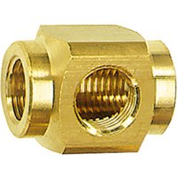Riegler T-Verteiler, M5, SW 8, Messing von RIEGLER