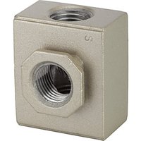 Riegler Verteiler »G-mini«, mit 2 Abgängen, BG 200, G 1/4, PE 0 - 9 bar von RIEGLER