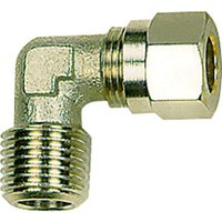 Riegler Winkel-Einschraubverschraubung, R 1/4 a., Rohr-Außen-Ø 6 Riegler Winkel-Einschraubverschraubung, R 1/4 a., Rohr-Außen-Ø 6 von RIEGLER
