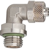 Riegler Winkel-Einschraubverschraubung, drehbar, G 1/8 a., FKM, Schl. 6/4 Riegler Winkel-Einschraubverschraubung, drehbar, G 1/8 a., FKM, Schl. 6/4 von RIEGLER