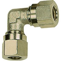 Riegler Winkel-Verschraubung, Rohr-Außen-Ø 6 mm, SW 9, SW1 12, MS vern. Riegler Winkel-Verschraubung, Rohr-Außen-Ø 6 mm, SW 9, SW1 12, MS vern. von RIEGLER