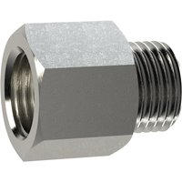 Riegler - Verlängerungsstück, kurz, g 1/8 a., g 1/8 i., sw 14, ms vern. Riegler - Verlängerungsstück, kurz, g 1/8 a., g 1/8 i., sw 14, ms vern. von RIEGLER