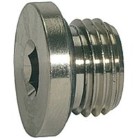 Riegler - Verschlussstopfen, O-Ring »value line «, M5, Messing vern. Riegler - Verschlussstopfen, O-Ring »value line «, M5, Messing vern. von RIEGLER