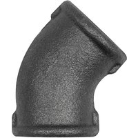 Riegler - Winkel 120, 45°, Rp 2 1/2 i., Rp 2 1/2 i., Temperguss schwarz Riegler - Winkel 120, 45°, Rp 2 1/2 i., Rp 2 1/2 i., Temperguss schwarz von RIEGLER