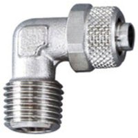 Winkel-Einschraubverschraubung, r 1/8 a., für Schlauch 8/6 - Riegler Winkel-Einschraubverschraubung, r 1/8 a., für Schlauch 8/6 - Riegler von RIEGLER