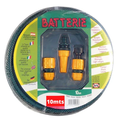 Riegolux 331030 Schlauch-Set mit Batterien, Grün, 10 m von RIEGOLUX