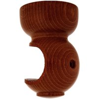 Deckenhalter aus glattem Holz 28x82 mm. Nussbaum Deckenhalter aus glattem Holz 28x82 mm. Nussbaum von RIEL CHYC