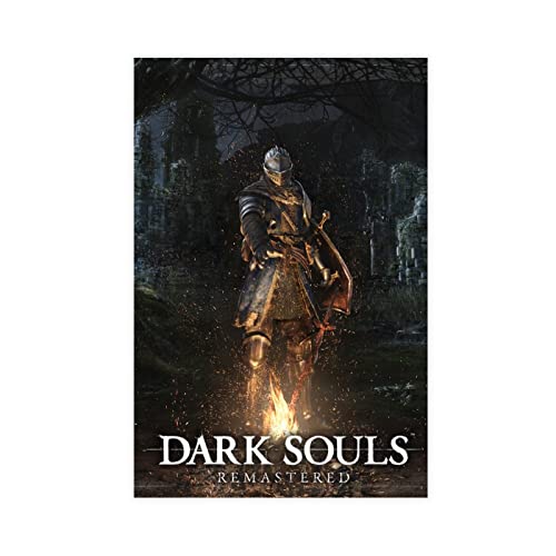 Dark Souls Remastered Game 1 Leinwandposter Schlafzimmer Dekor Sport Landschaft Büro Zimmer Dekor Geschenk Rahmen: 40 x 60 cm von RIELLI