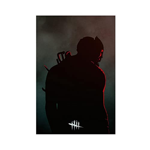 Dead by Daylight Game 3 Leinwand-Poster, Wandkunst, Dekor, Bild, Gemälde für Wohnzimmer, Schlafzimmer, Dekoration, Rahmen: 30 x 45 cm von RIELLI