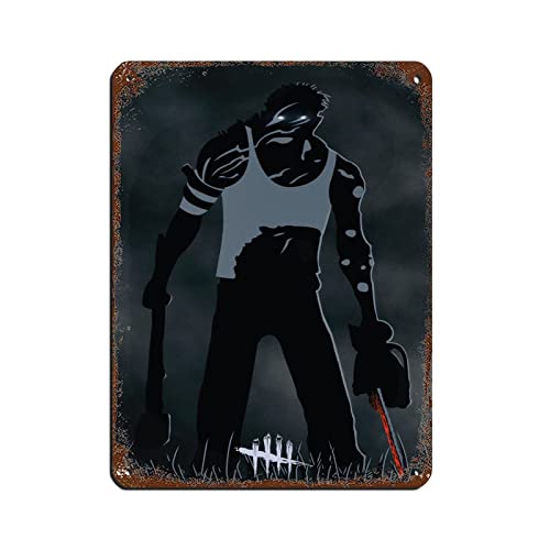 Dead by Daylight Game 5 Retro-Poster Metall-Blechschild Chic Art Retro Eisen Malerei Bar Menschen Höhle Cafe Familie Garage Poster Wanddekoration 30 x 40 cm von RIELLI