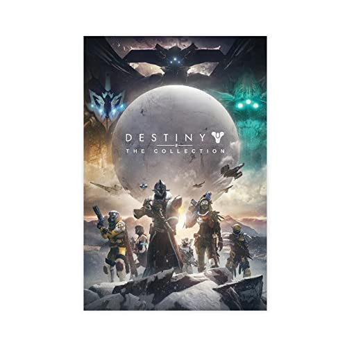 Destiny Game 2 Leinwand-Poster, Schlafzimmer, Dekoration, Sport, Landschaft, Büro, Raumdekoration, Geschenk, Rahmen: 30 x 45 cm von RIELLI