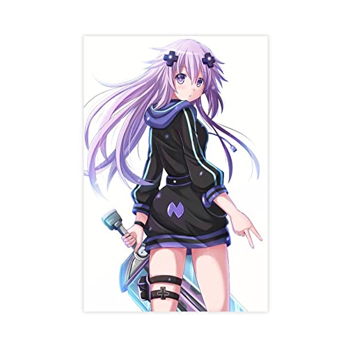 Hyperdimension Neptunia Spiel 6 Leinwand-Poster, Schlafzimmerdekoration, Sport-Landschaft, Bürozimmer, Dekoration, Geschenkrahmen: 30 x 45 cm Hyperdimension Neptunia Spiel 6 Leinwand-Poster, Schlafzimmerdekoration, Sport-Landschaft, Bürozimmer, Dekoration, Geschenkrahmen: 30 x 45 cm von RIELLI