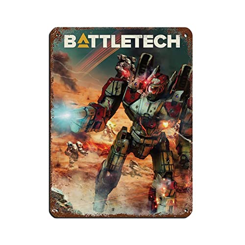 RIELLI Battletech Game 7 Retro-Poster Metall-Blechschild Chic Art Retro Eisen Malerei Bar Menschen Höhle Cafe Familie Garage Poster Wanddekoration 30 x 40 cm RIELLI Battletech Game 7 Retro-Poster Metall-Blechschild Chic Art Retro Eisen Malerei Bar Menschen Höhle Cafe Familie Garage Poster Wanddekoration 30 x 40 cm von RIELLI