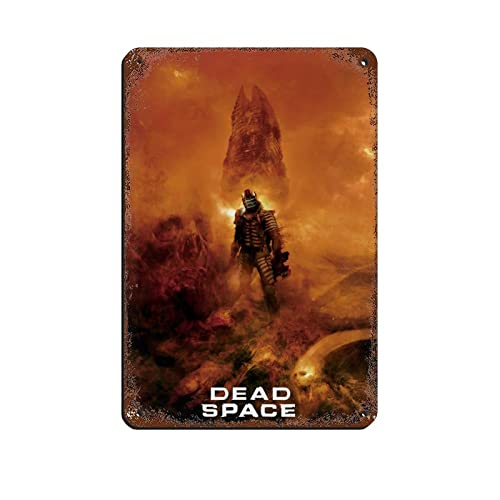 RIELLI Dead Space Game 1 Blechschild Vintage Metall Pub Club Cafe Bar Home Wandkunst Dekoration Poster Retro 20 x 30 cm von RIELLI