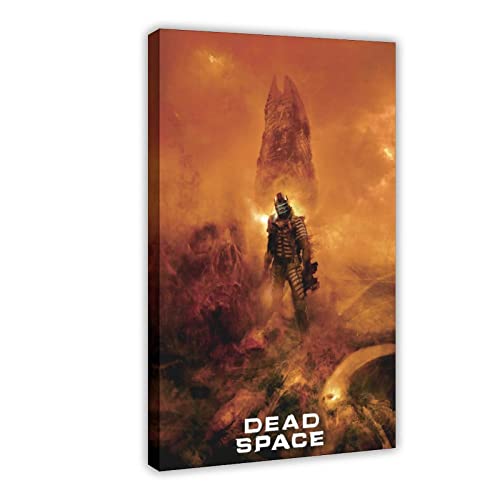 RIELLI Dead Space Game 1 Leinwand-Poster, Schlafzimmerdekoration, Sport-Landschaft, Bürozimmer, Dekoration, Geschenkrahmen: 30 x 45 cm von RIELLI