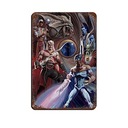 RIELLI Legacy of Kain Game 22 Blechschild Vintage Metall Pub Club Cafe Bar Home Wandkunst Dekoration Poster Retro 20 x 30 cm von RIELLI
