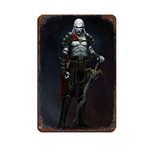 RIELLI Legacy of Kain Game 24 Blechschild Vintage Metall Pub Club Cafe Bar Home Wandkunst Dekoration Poster Retro 20 x 30 cm von RIELLI