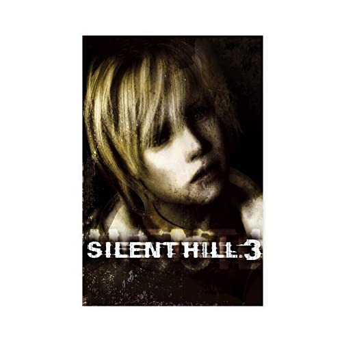 RIELLI Silent Hill 3 Game 2 Leinwand-Poster, Schlafzimmer, Dekoration, Sport, Landschaft, Büro, Raumdekoration, Geschenkrahmen: 40 x 60 cm von RIELLI