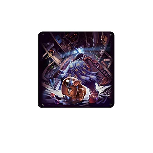 RIELLI The Binding of Isaac Game 16 Blechschild Vintage Metall Pub Club Cafe Bar Home Wandkunst Dekoration Poster Retro 30 x 30 cm von RIELLI