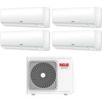 Klimagerät Riello Quadri Split Inverter Aaria Plus Serie 9+9+9 mit Aaria Multi 485 p R-32 Wi-Fi Optional 9000+9000+9000 von RIELLO