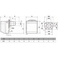 Brûleur fioul bas nox Gulliver BGK1 - 18 à 35 kW Riello 3737006 von RIELLO