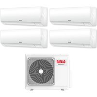 Riello - Klimagerät Quadri Split Inverter Aaria Plus Serie 9+12+12 mit Aaria Multi 485 p R-32 Wi-Fi Optional 9000+12000+12000 von RIELLO
