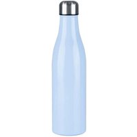Kelomat Isolier - Trinkflasche Hellblau Ø8 cm 0,75 Liter Edelstahl rostfrei von RIESS-KELOMAT